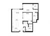 2 Bedroom Floor Plan